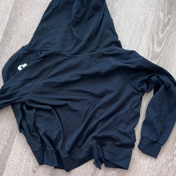Nike Kids Youth Medium Black Zip Up Hoodie - Picture 7 of 7